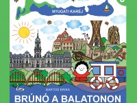 Brúnó a Balatonon 3 - borító